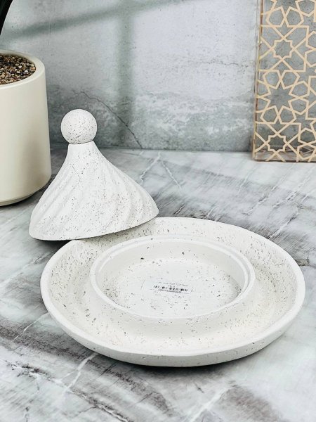 مضيفة تمرية كبيرة جبص مخرم 26CM