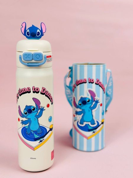 مطرة / مج / حافظة سخن / بارد ستانلس ( ستيتش ) مع كفر