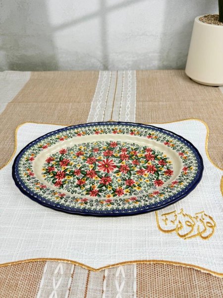 جاط / صحن خزف مغربي 32CM