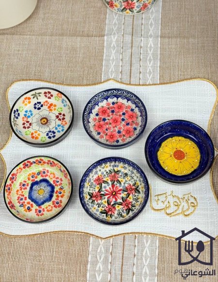 سوسرية / زبدية خزف مغربي مرسم 12CM