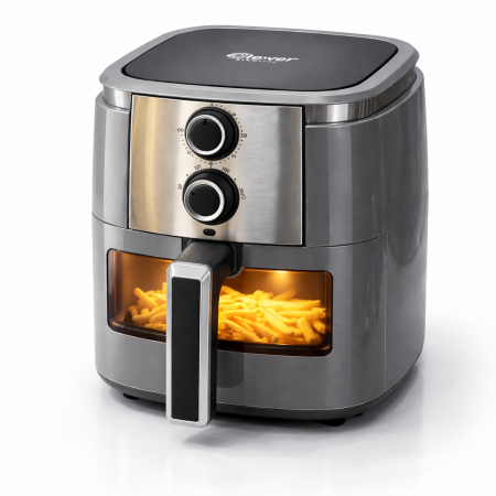ايرفراير كليفر مانيوال 6 لتر – Clever Manual Air Fryer 6L – CS-6012M