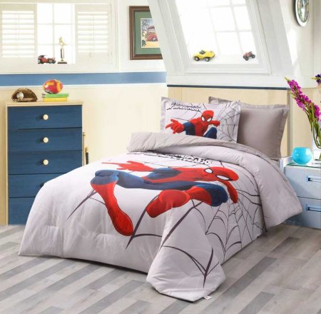 طقم حرامات صيفي ديزني للأطفال مفرد ونص 4 قطع مع لعبة ديزني على شكل الطقم هدية