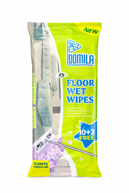 مماسح أرض معطرة استخدام مرة واحدة 12 حبة