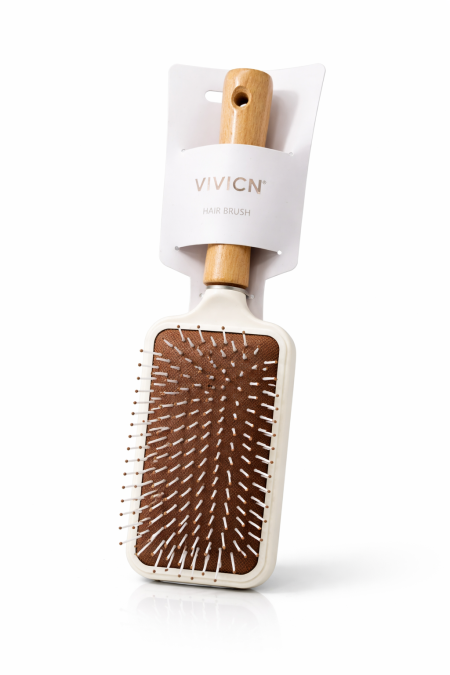 فرشاة / مشط شعر يد خشب بامبو VIVCN