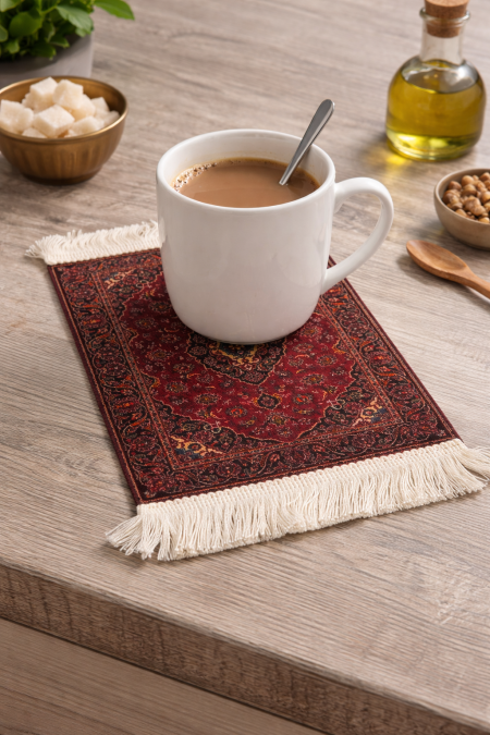 كوستر شكل سجادة مغربي