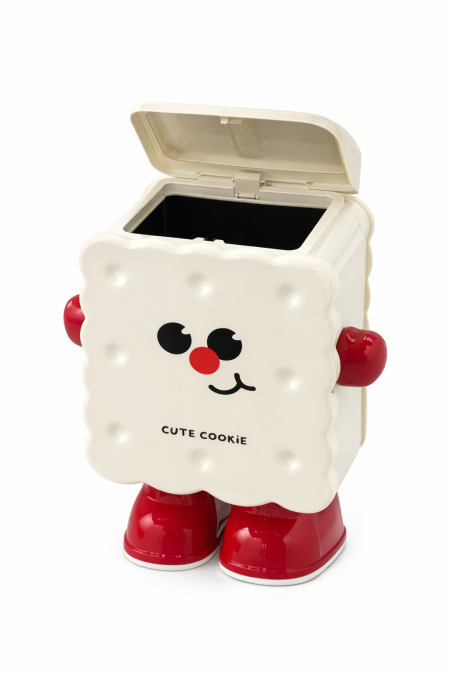 سلة مهملات لغرف الاطفال شكل كوكيز