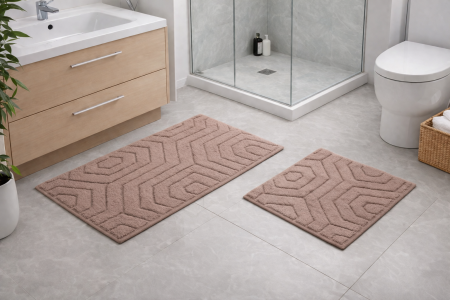 طقم دعاسات حمام هندي ثقيل قطعتين