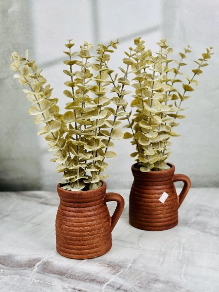 قوار ورد فخار بورسلان صغير 35CM