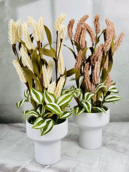 قوار ورد بورسلان 45CM