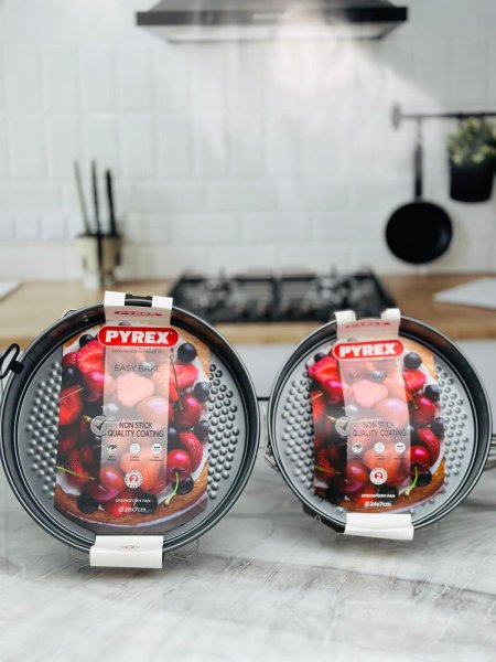 قالب تشيز كيك دائري PYREX فرنسي
