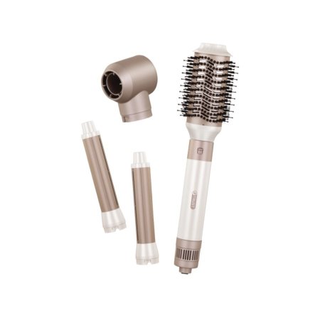 سشوار ومجفف شعر كهربائي مع أربع قطع TRUST AirFlex 4 in 1