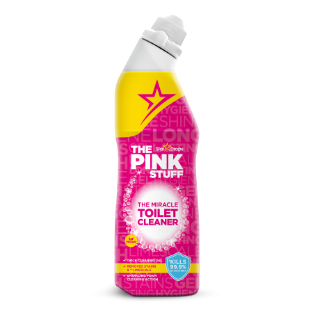 جل تنظيف المراحيض، يقضي على 99.99% من البكتيريا  750ml THE PINK STUFF