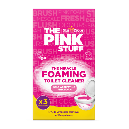 المنظف المعجزة لمرحاض الحمام بودرة  300 غرام  PINK STUFF