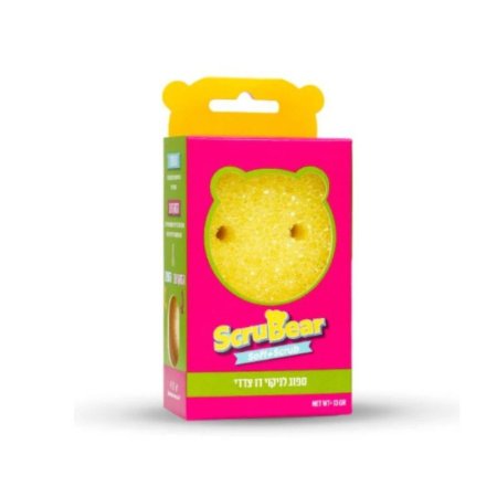 ليفة وجهين (ناعمة و خشنة) للاسطح الحساسة The Pink Stuff ScrubBear
