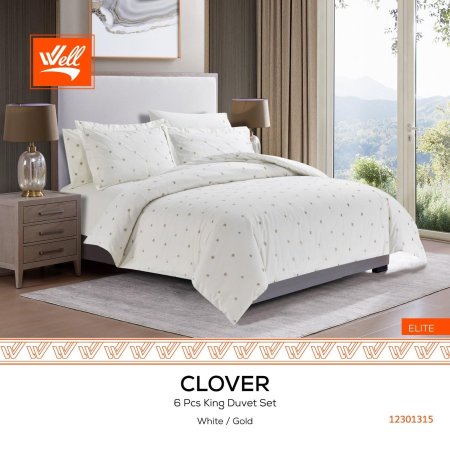 طقم حرامات 6 قطع كينج (WELL) CLOVER