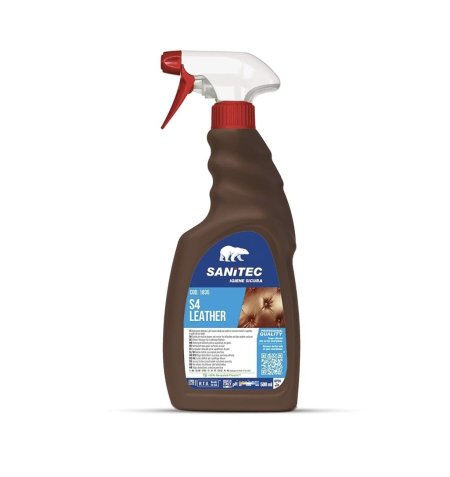منظف ومعالج الجلد والمحافظة على لمعان الجلد وتنظيفه  SANITEC S4 LEATHER