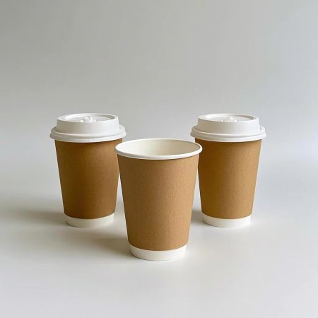ربطة كاسات كرتون 20 حبة 14oz مع غطي