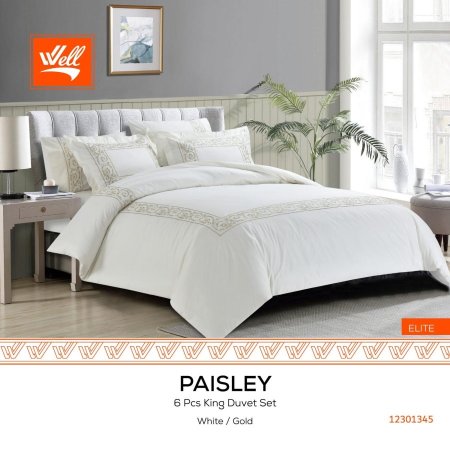 طقم حرامات 6 قطع كينج (WELL) PALSLEY