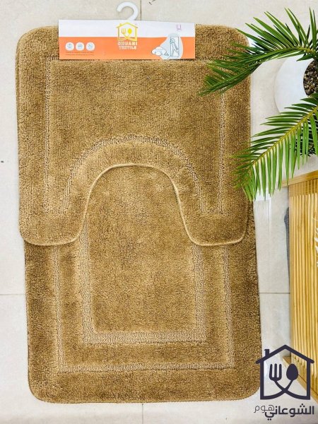طقم دعاسات حمام قطعتين (80x50,45x50)
