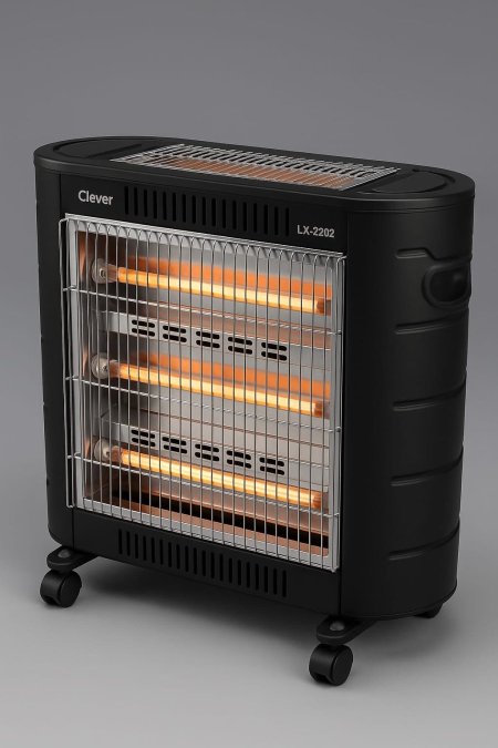 صوبة / دفاية كهربائية 4 شمعات متحركة (CLEVER)