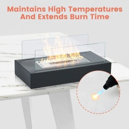 فايير بليس معدن اطار اكروليك مستطيلة