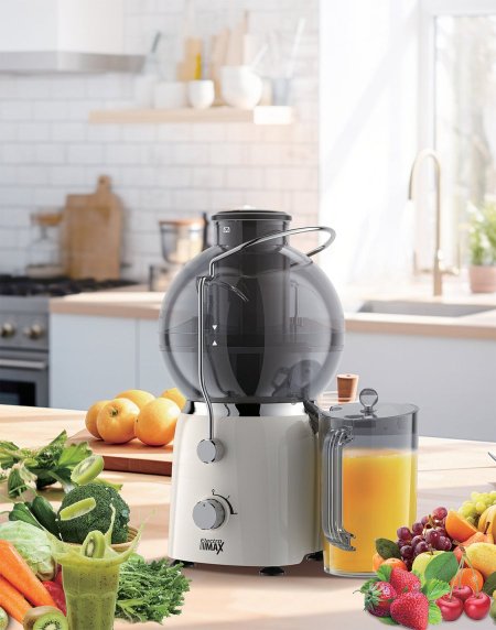 عصارة كهربائية ، عصارة برتقال قوة 800 واط سعة 1200 مل Electro Max