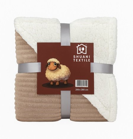 حرام مبطن فرو ثقيل خامة عالية الجودة SHUANI TEXTILE
