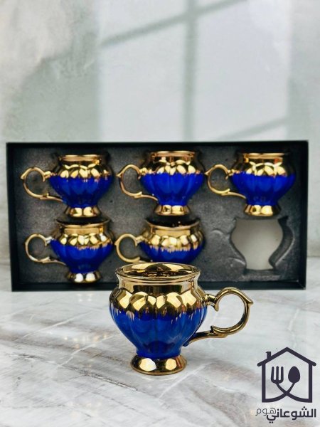 طقم مجات قهوة بورسلان