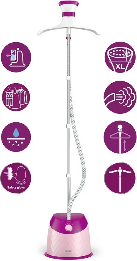 مكوى بخار مع ستاند مستوى حرارة 2 قوة 1800 واط PHILIPS