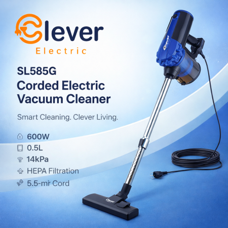Clever Vacuum Cleaner 600W – مكنسة شحن كليفر