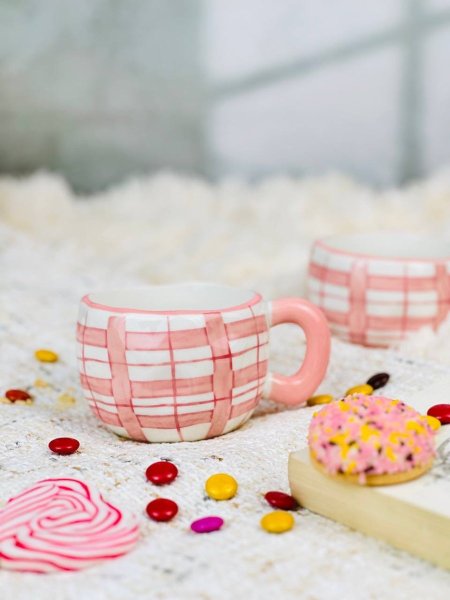 مج بورسلان مخطط مع يد