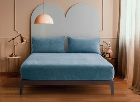 ملف فرشة شتوي ، وارم فيت Well Winter Fleece Fitted Sheet Set